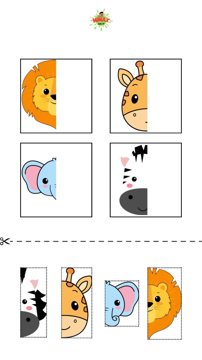 Animal cut and paste activity for little zookeepers sorting animals by how they move, worksheet 14 Pre-K animal cut and paste worksheet featuring flying, swimming, and crawling creatures for young learners