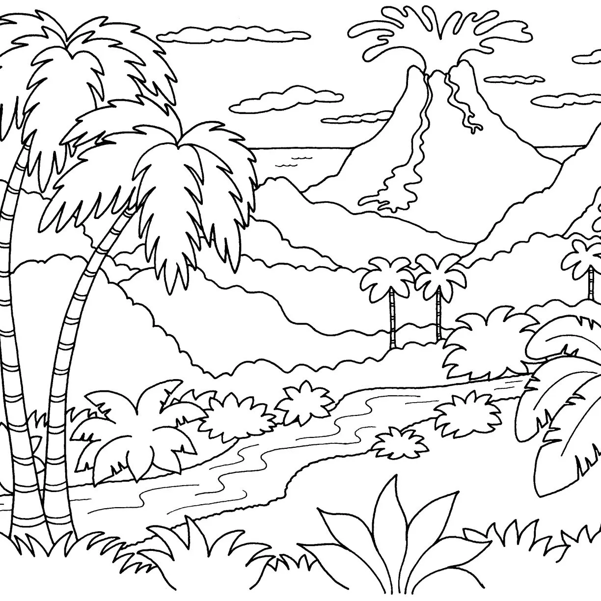 Fun and educational Bugs in Nature coloring page for young learners 23 Pre-K kids coloring a Bugs in Nature worksheet with various insects