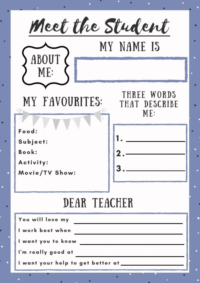 Engaging All About Me, and You! worksheet for young learners to explore personal traits and friendships Pre-K student writing on the All About Me, and You! worksheet to compare similarities and differences