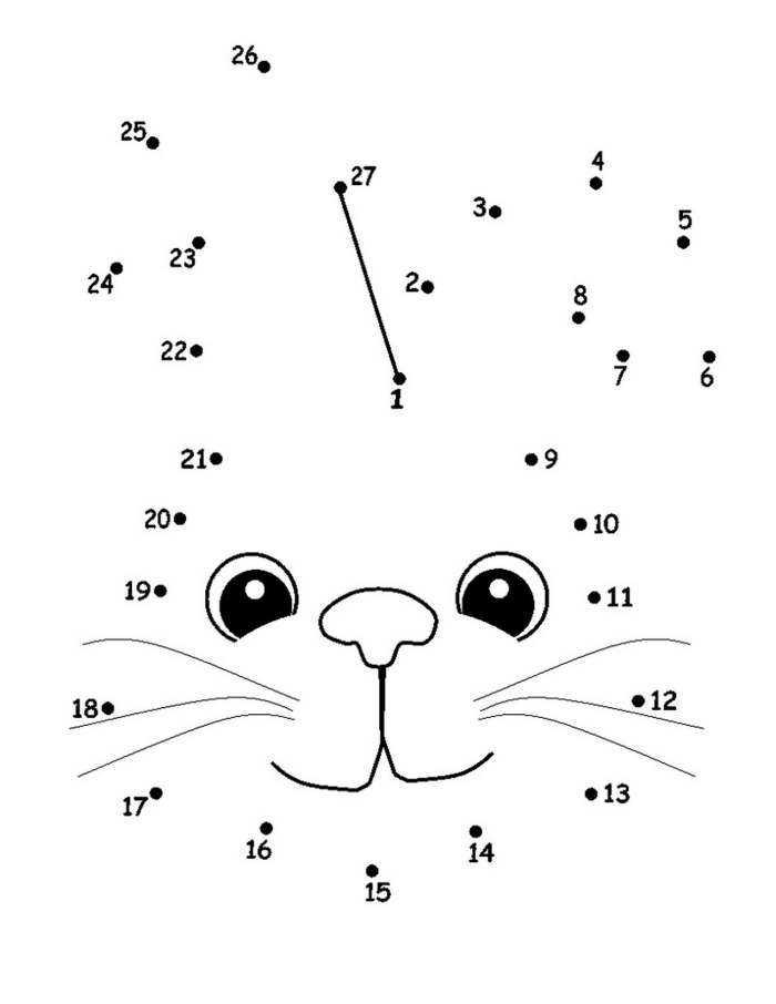 Discover the hidden fish by linking dots from 1 to 10 in this fun worksheet Dot to Dot 1-10 fish outline waiting to be revealed by connecting numbers in order