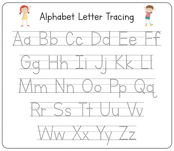 Letter D tracing and drawing worksheet for early learners number 21 Pre-K Alphabet Practice worksheet focused on tracing and writing the letter D