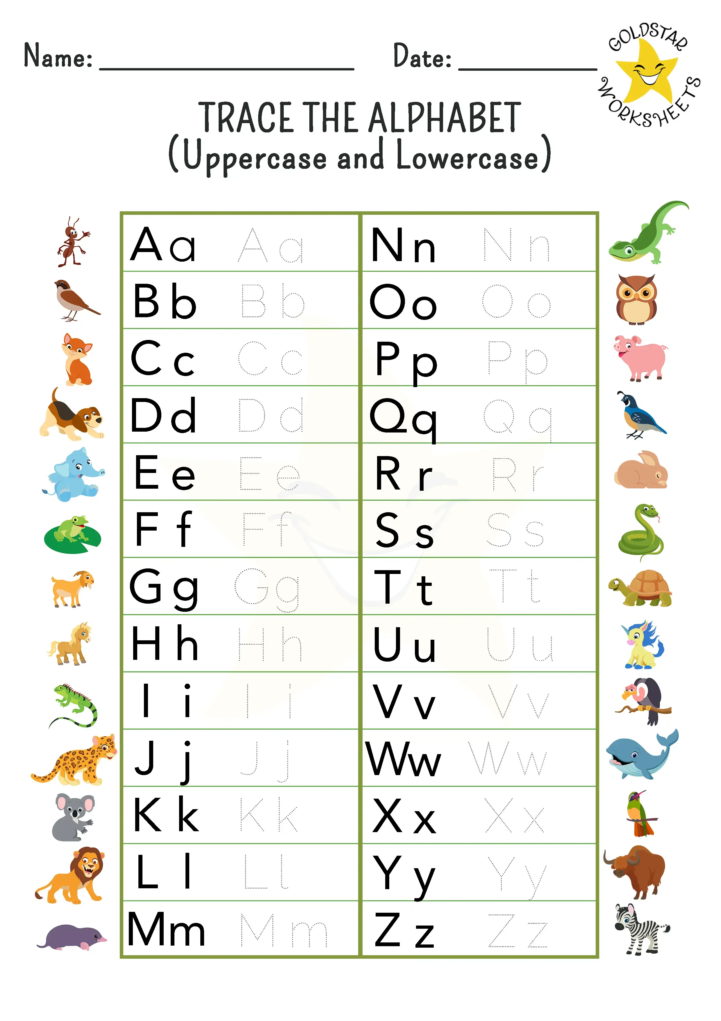 Letter Z learning sheet designed for young children to trace and write letters Pre-K worksheet for practicing the letter Z with tracing and drawing activities