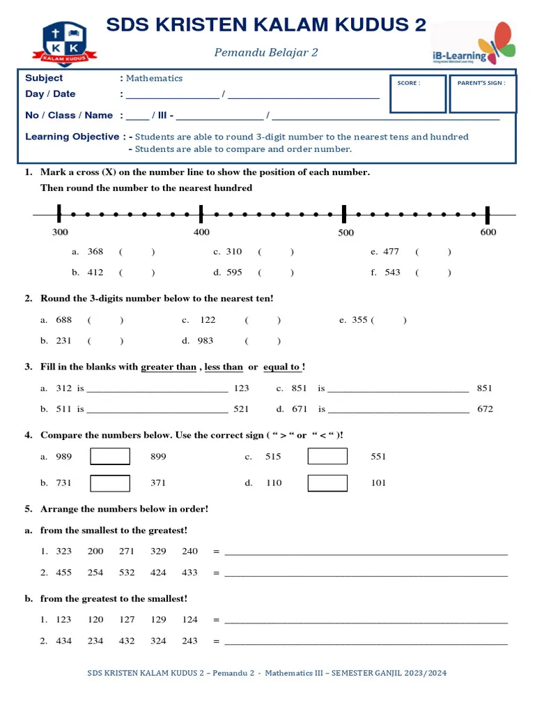 Number Pattern Completion Exercise for Early Learners on Worksheet 7 Pre-K math worksheet showing number sequences for children to identify the next number in the pattern