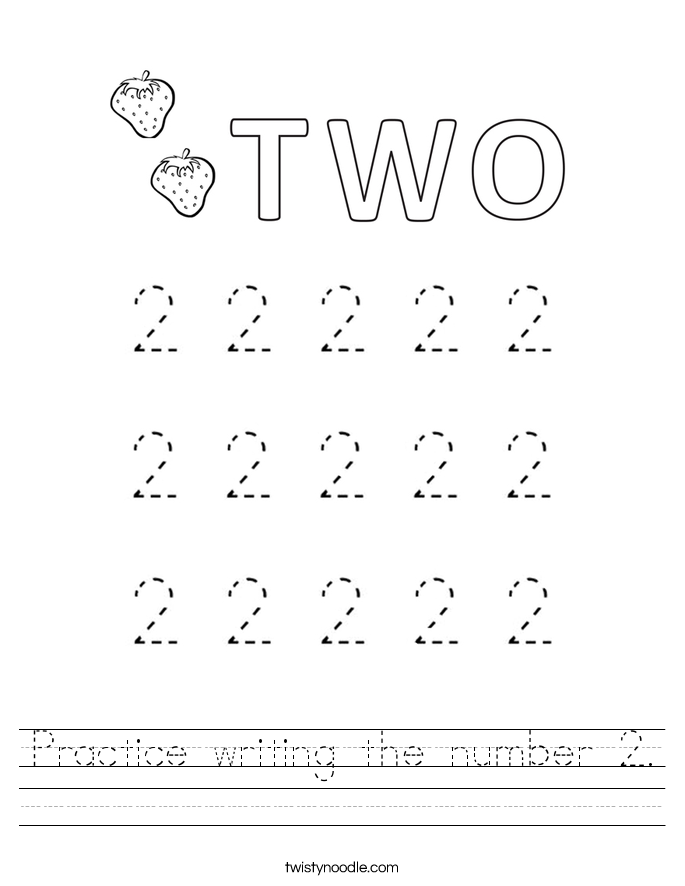 Engaging early math activity for young learners focusing on the number two, worksheet 4 Pre-K children practicing writing and counting the number 2 on a life science worksheet