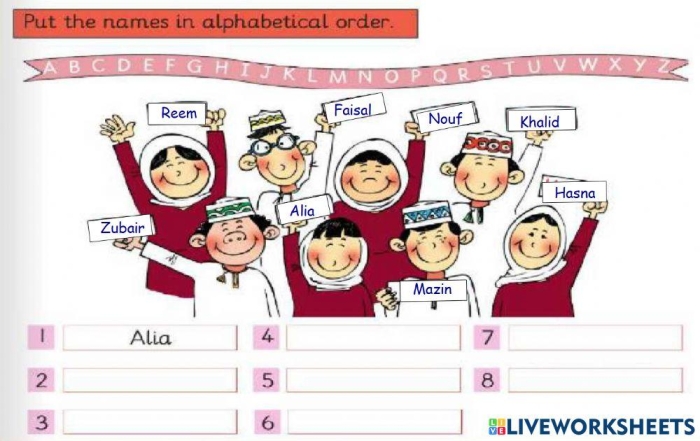 Order Em Up! worksheet for assessing number sequencing skills in young learners Pre-K worksheet for ordering numbers up to 10 with fun activities