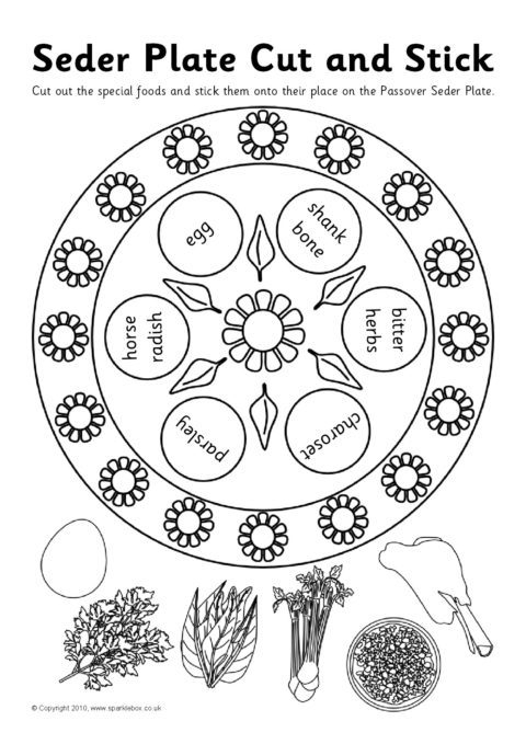Pre-K child using Passover Seder worksheet to learn phonics and explore traditions