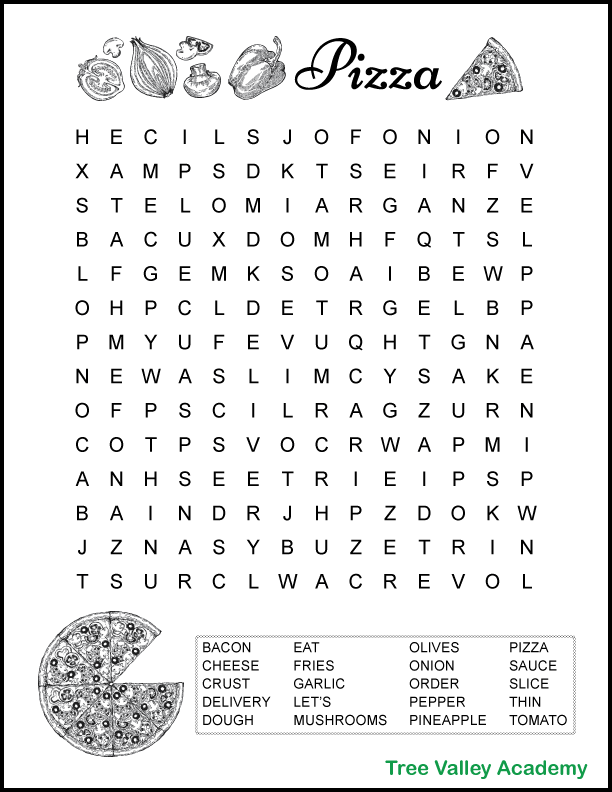 Pre-K addition worksheet featuring pizza toppings to teach counting up to 10