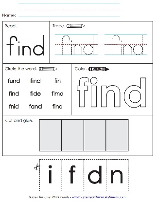 Engaging reading activity with Sight Word Find worksheet for early learners 24 Pre-K students enjoying a Sight Word Find worksheet to improve reading skills