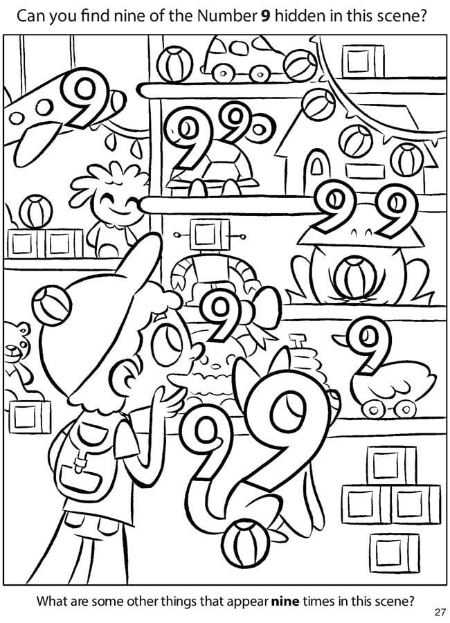 Hidden stars coloring activity featuring the number 6 for pre-K learners, image 3 Preschool worksheet where children color spaces with number 6 to uncover stars