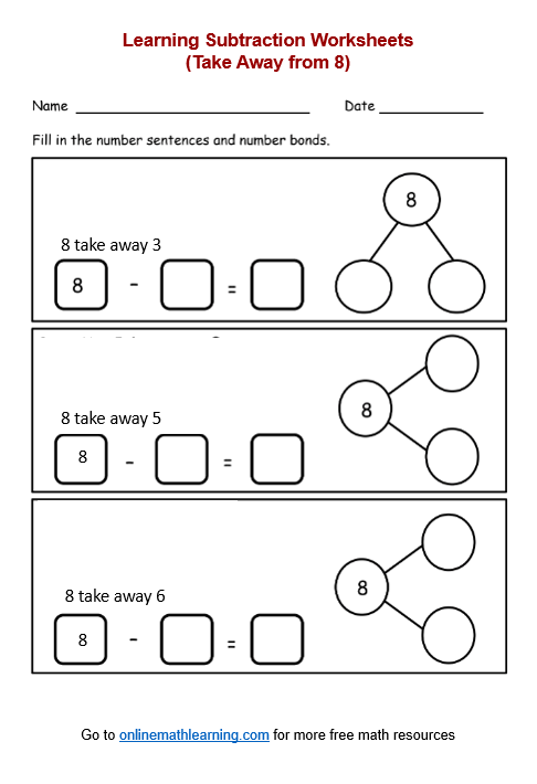 Preschool Math: Take Away the Bugs worksheet for engaging math practice Colorful worksheet featuring preschoolers learning subtraction with bugs illustrations