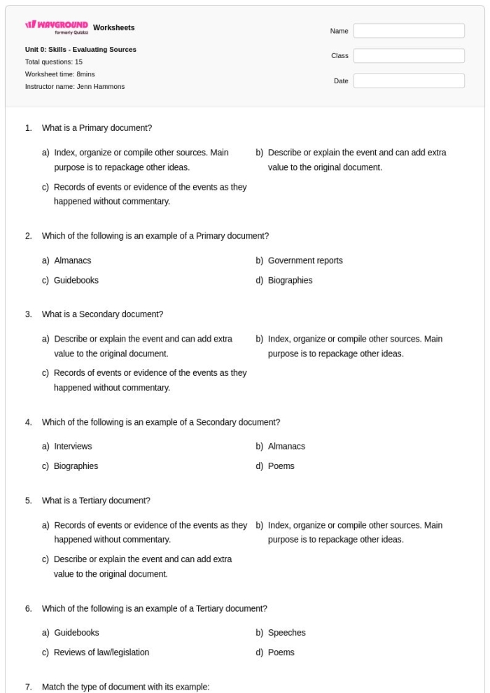 Sixth grade worksheet featuring the Join, or Die cartoon for primary source analysis
