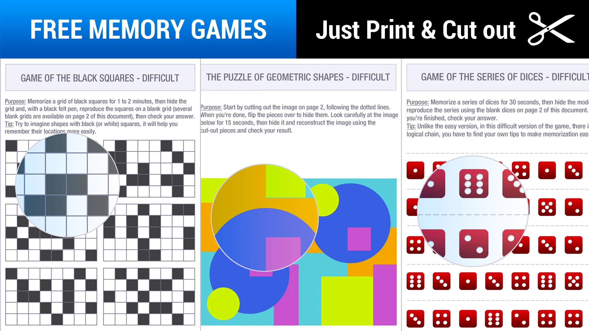 Printable Memory Game worksheet featuring kids matching picture pairs under pennies