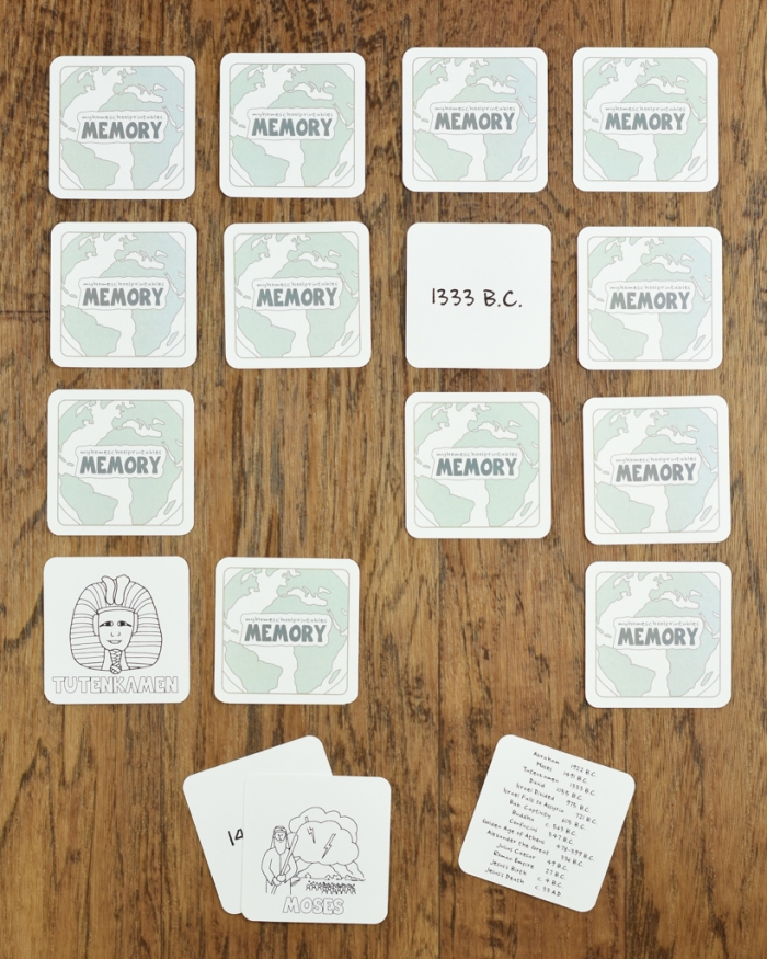Printable memory game worksheet featuring kids matching pairs under pennies