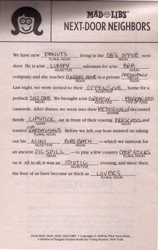 Colorful Rabbit Mad Libs worksheet for second graders focusing on multiplication skills
