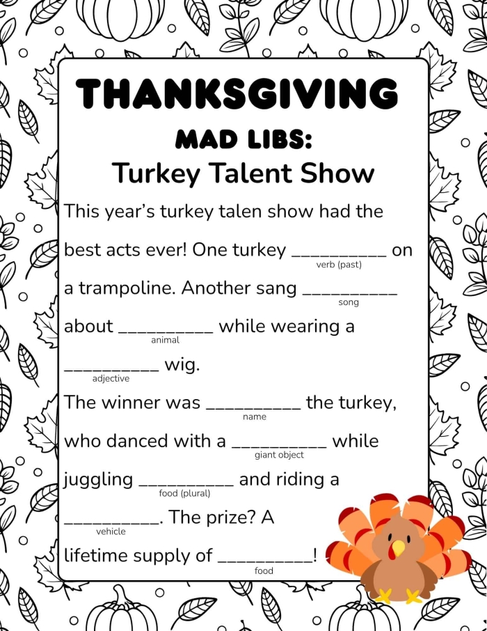 Rabbit Mad Libs worksheet for second graders focusing on multiplication with fun adverbs and adjectives