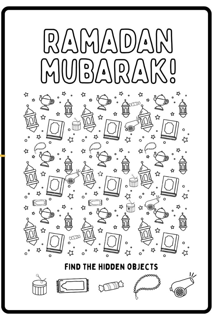Fifth grade worksheet explaining the significance of Ramadan with data and graphing activities