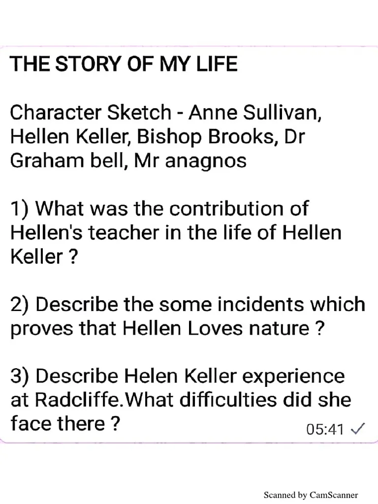 Third grade worksheet on important supporting details featuring Helen Keller for reading practice
