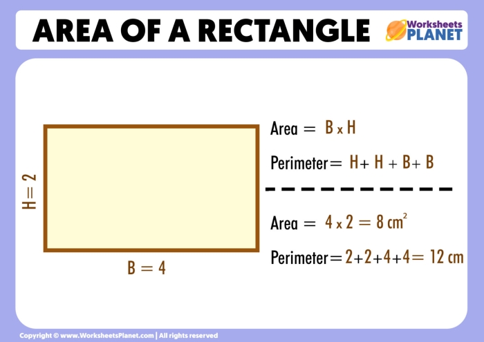 Worksheet for 5th graders focusing on algebra to calculate the total area of a rectangle. Rectangle Algebra: Find the Total Area I worksheet for engaging learning.