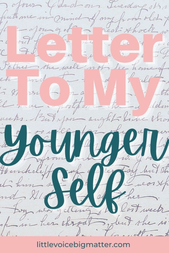 Sixth grade students writing reflections on the A Letter to My Younger Self worksheet about numbers and counting