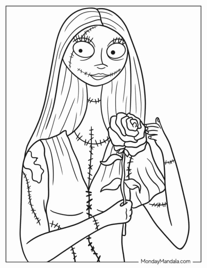 Handwriting worksheet for Pre-K Sally Ride Coloring Page worksheet for Pre-K students to explore her achievements in aeronautics through coloring. Fun cartoon illustration of Sally Ride designed for young learners.
