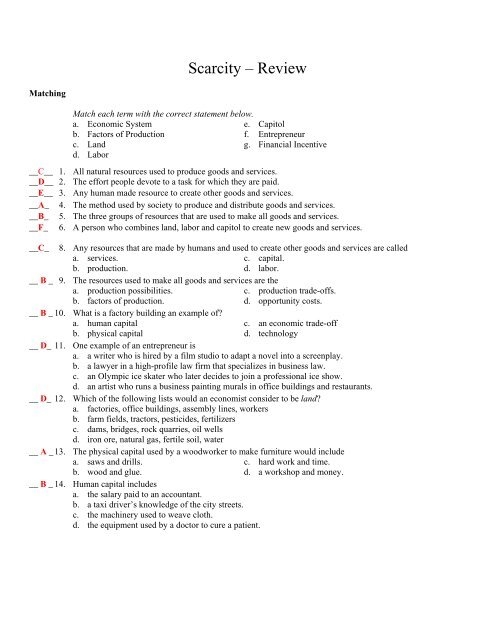 Worksheet illustrating the concept of scarcity for second graders learning subtraction
