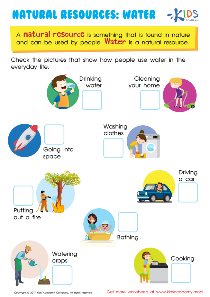 Worksheet illustrating the concept of scarcity for second graders focusing on subtraction