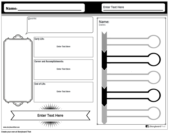 Biography timeline template for kids to document life events of a loved one, image 10 Second grade student filling out a biography timeline worksheet about a family member