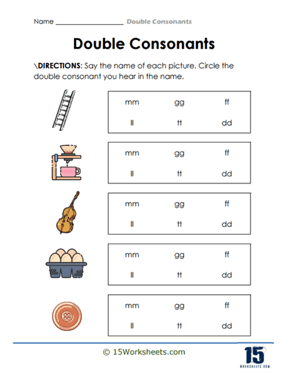 Second grade students practice doubling consonants before adding -ed to short vowel verbs like hop and stop in this spelling worksheet