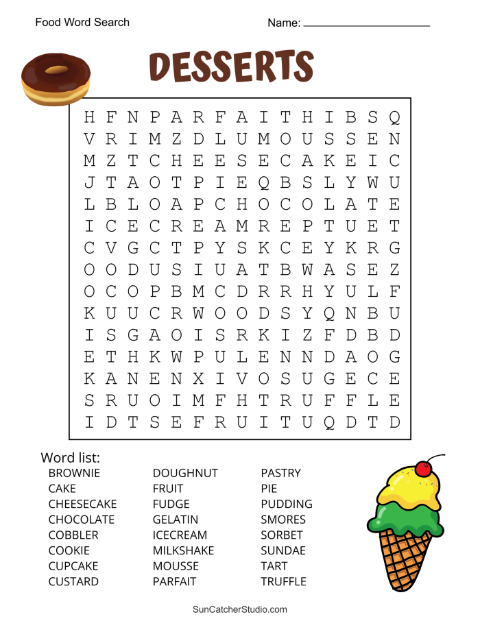 Engage in a delicious food-themed word search to boost spelling and logic skills, worksheet 8 Second grade food word search worksheet featuring tasty vocabulary words for fun learning