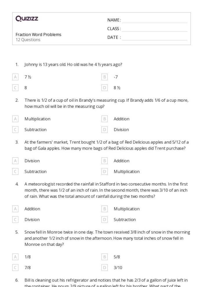 Fraction Math: Pizza Time! Worksheet for Grade 2 Students Colorful worksheet for second graders focusing on fractions with a pizza theme