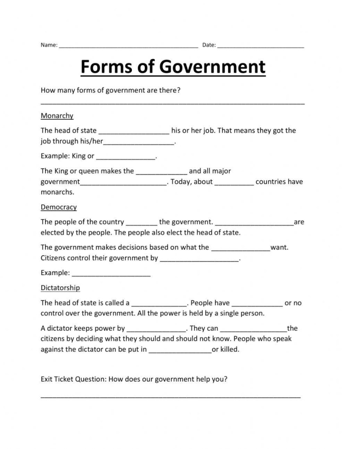 Second grade worksheet matching U.S. government buildings with their names