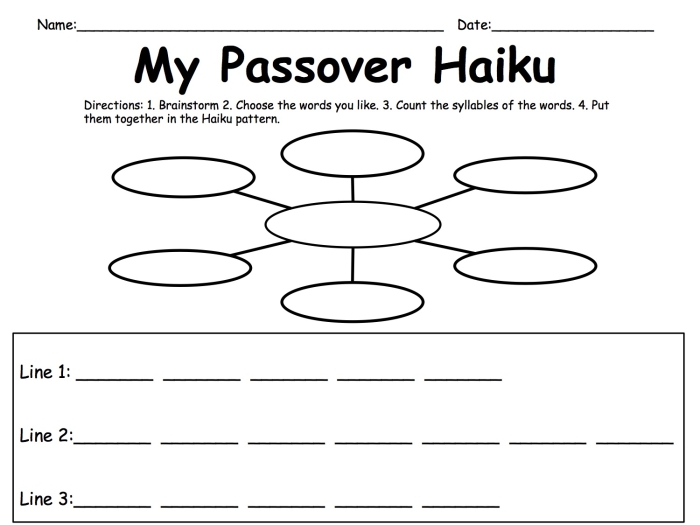 Compose a Haiku worksheet for young poets exploring historical themes Second grade student completing a simple haiku worksheet focused on history
