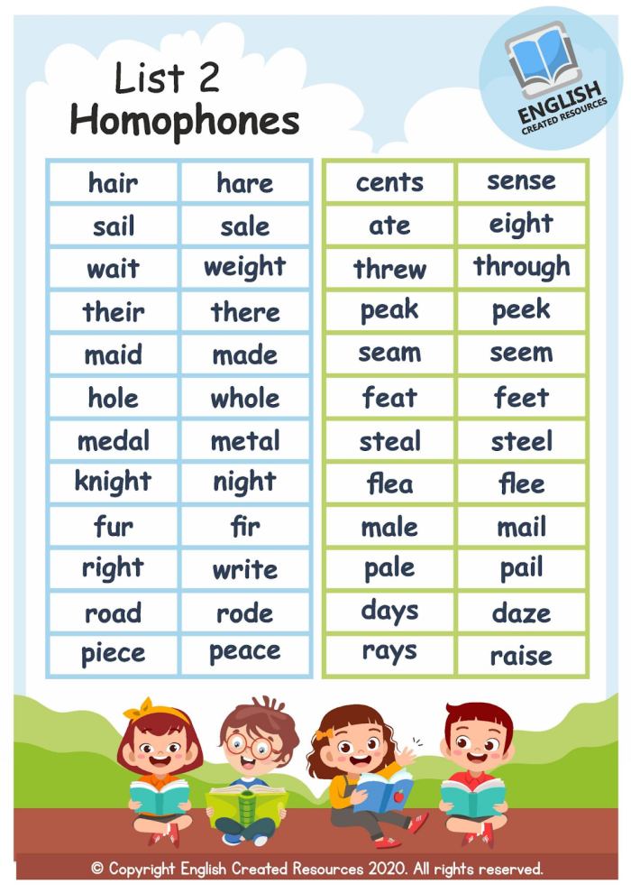 Second grade students practicing homophones theyre and their in a worksheet