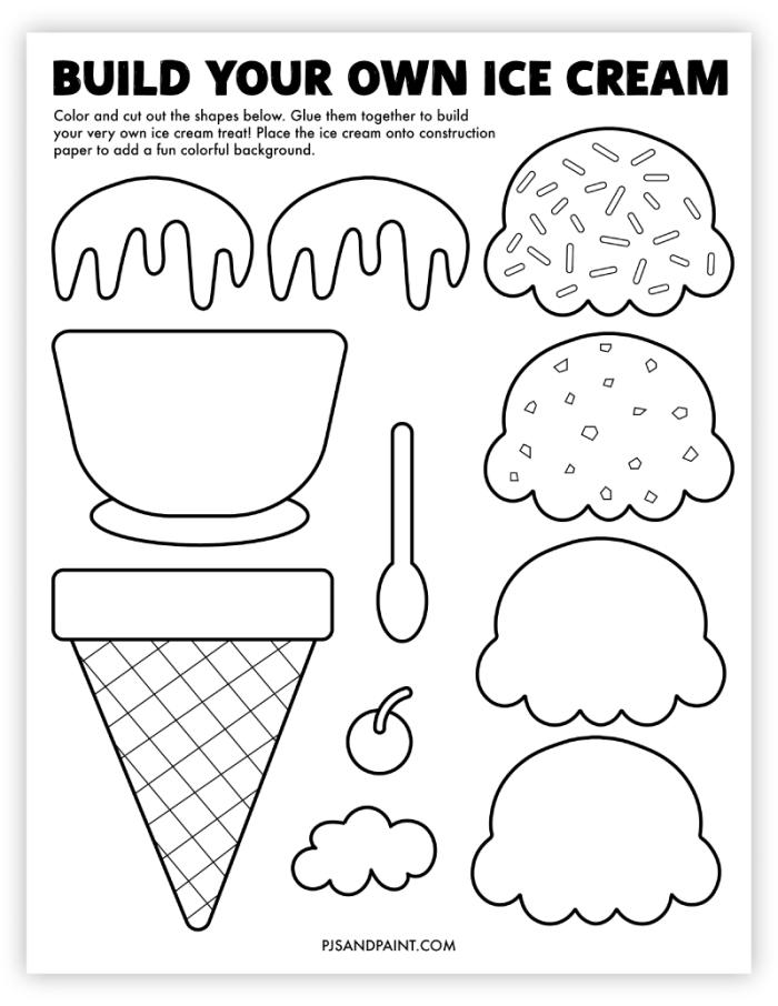 Printable cut-out hospital for creating a paper city project in data and graphing lesson 14 Second Grade Build a City Hospital worksheet featuring a foldable mini hospital model