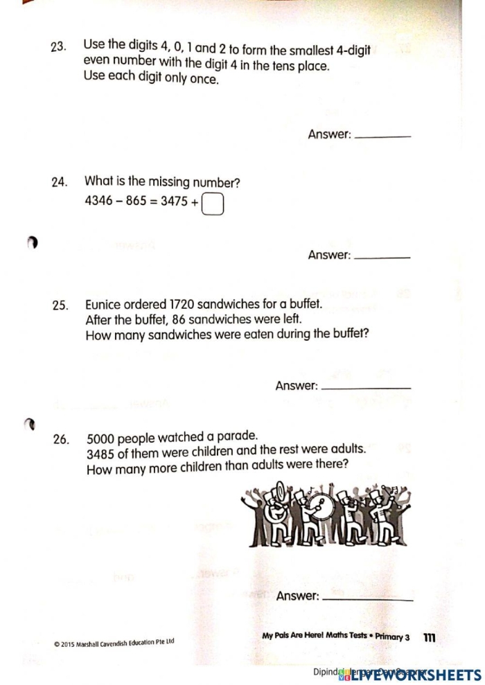 End of year measuring and comparing activity for second grade students, image 12 Second grader using a ruler to measure objects for the end of year check-in worksheet
