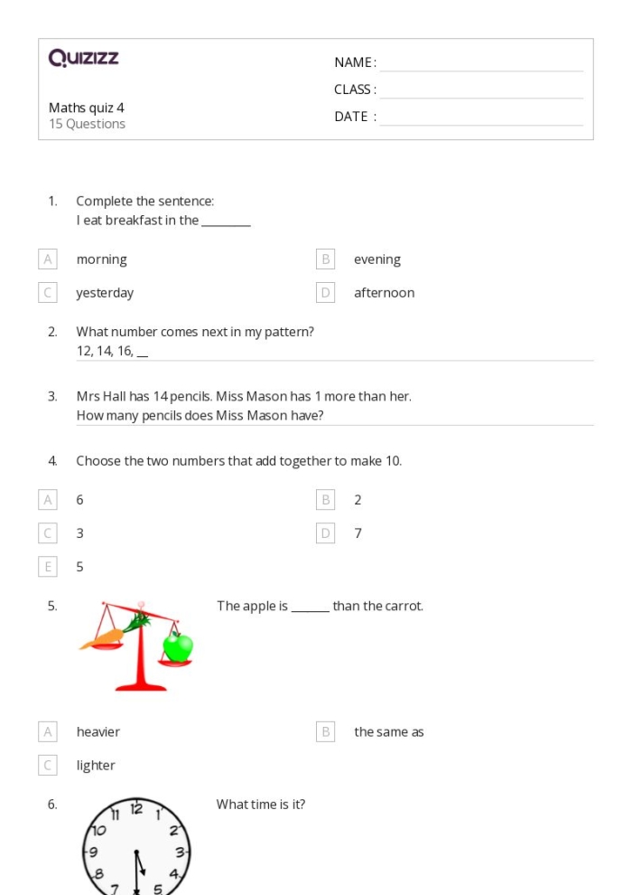 Engaging geometry activity focused on recognizing pentagons in a fun way Worksheet for identifying pentagons among various 2-D shapes for second graders