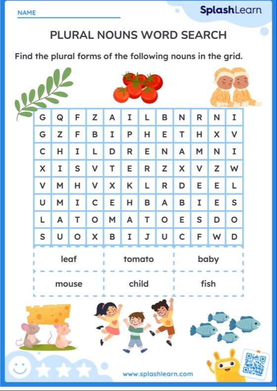 It’s Grammar Time: Plural Nouns 2 worksheet for teaching noun transformations Worksheet for practicing plural nouns in second grade students