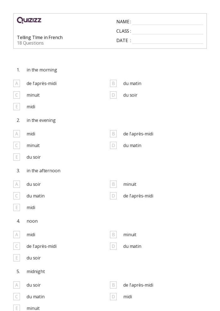 Telling Time: Quarter Hour Practice Worksheet Image 4 Worksheet for practicing telling time to the quarter hour for second graders