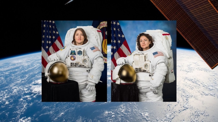 Worksheet on the historic all-female spacewalk for young learners image 7 Second graders exploring the first all-female spacewalk with astronauts Christina Koch and Jessica Meir