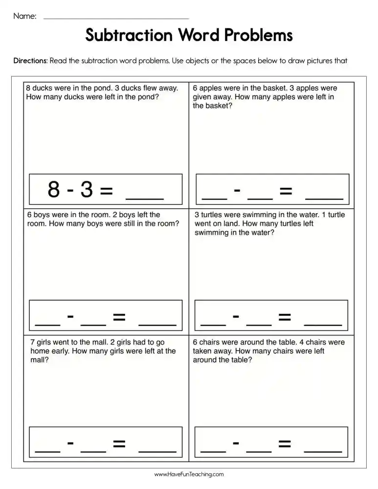Engaging fractions worksheet focused on weather subtraction for grade two students Second grade weather-themed subtraction word problems worksheet with colorful illustrations