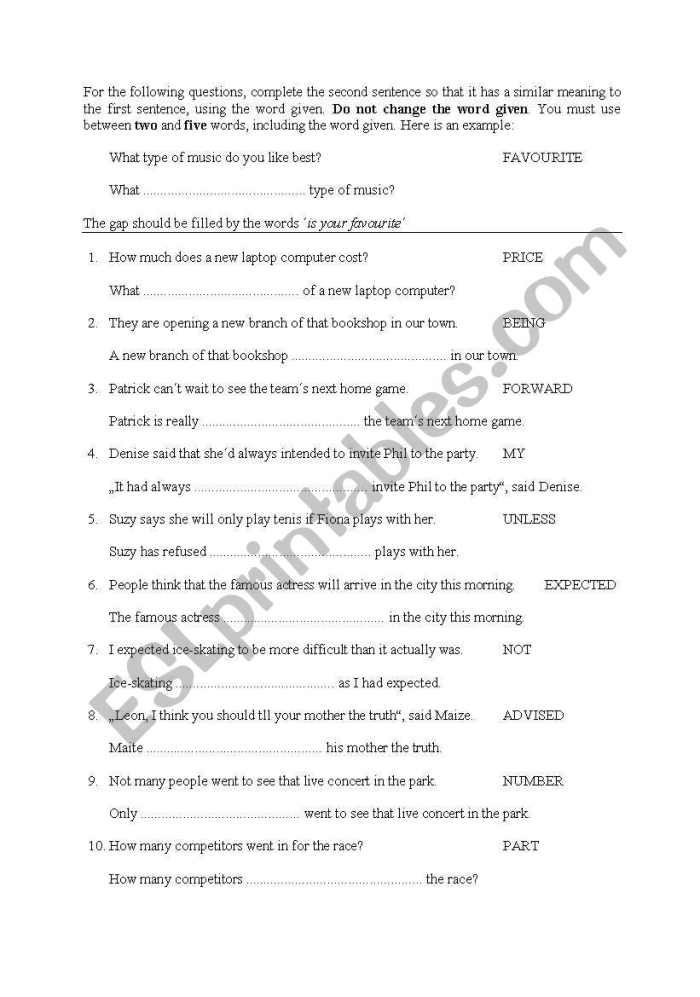 Sentence Makeover Part 1 worksheet for enhancing grammar and sentence flow Worksheet for Sentence Makeover Part 1 focusing on rewriting a paragraph for fourth graders