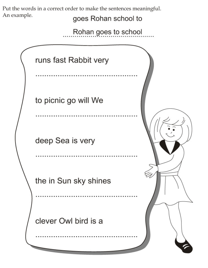 Fourth Grade grammar activity image illustrating sentence improvement techniques Worksheet for Sentence Makeover Part 1 focusing on rewriting paragraphs for clarity and flow
