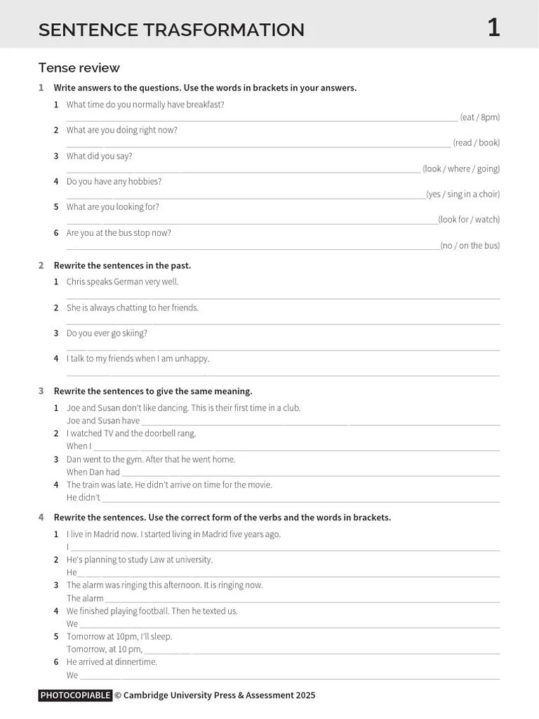 Sentence Makeover Part 1 worksheet for enhancing grammar and mechanics in young learners Worksheet for Sentence Makeover Part 1 focused on improving writing skills in fourth grade