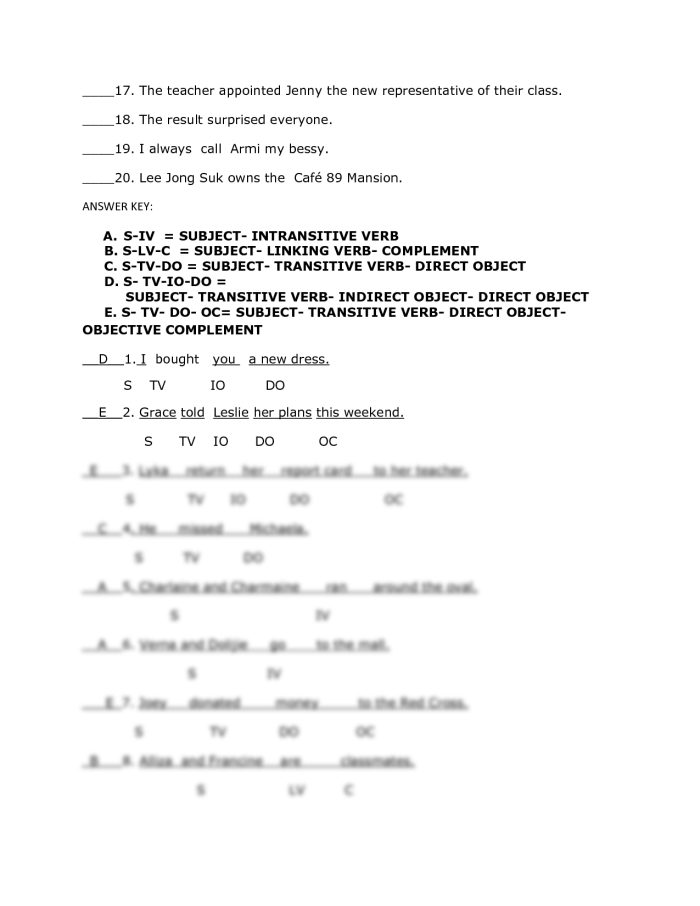 Engaging reading activity for identifying sentence structures in a messy tale session 3 Fourth grade students working on a Find the Sentence Patterns worksheet with a humorous story