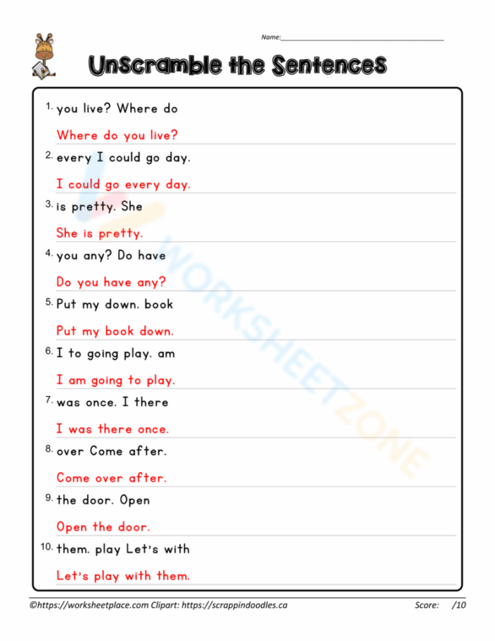 Engaging Data and Graphing activity with Sentence Mix-Up Game worksheet for grade 4 learners, image 15 Fourth Grade students collaborating on a Sentence Mix-Up Game worksheet to enhance sentence structure and teamwork