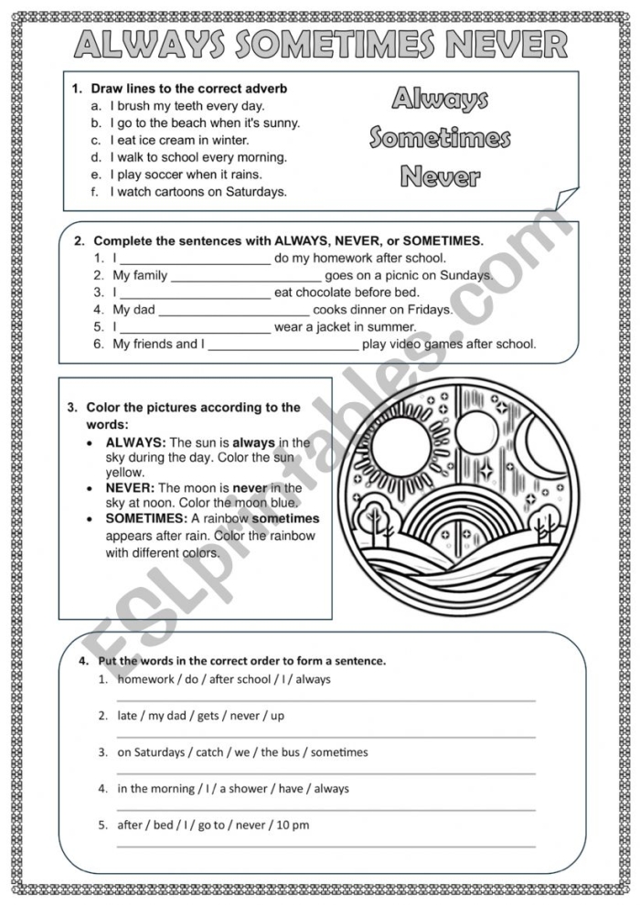 Seventh grade student solving integer operations worksheet on time and money