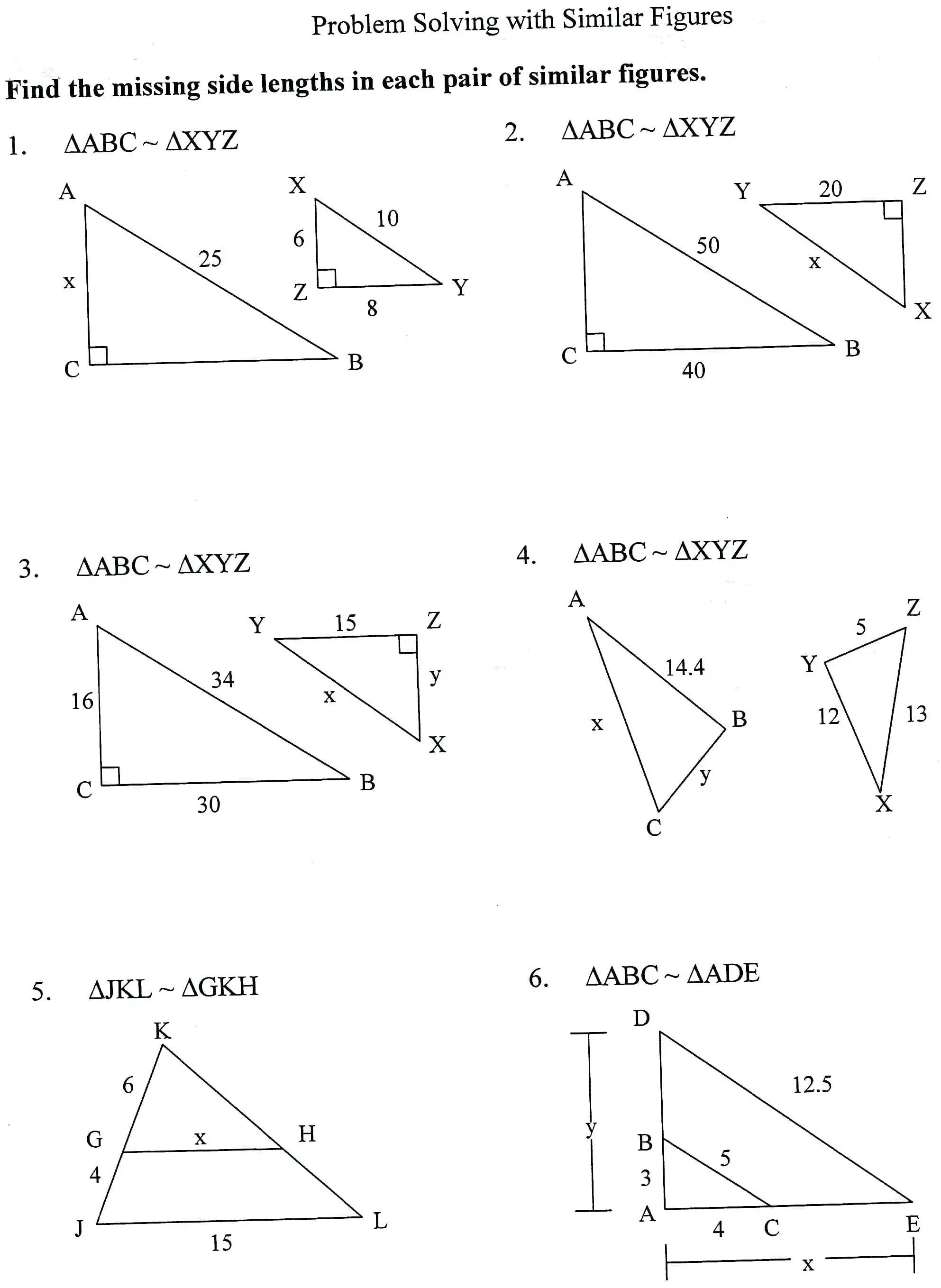 Riley's Renovation worksheet featuring scale drawing, area, and circumference tasks for seventh graders