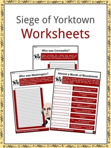Third grade students reading about the Siege of Yorktown battle during the American Revolution