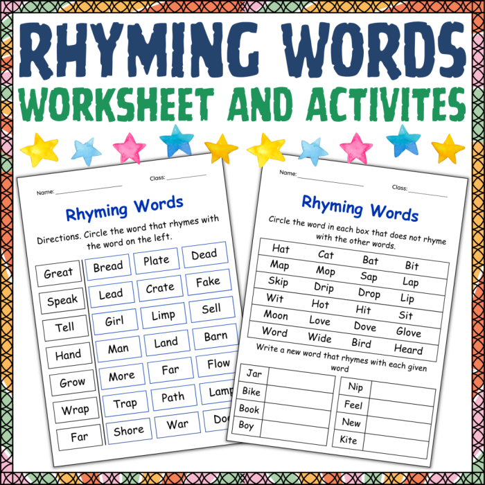 Fun Printable Made Up Words Worksheets for First Grade Grammar