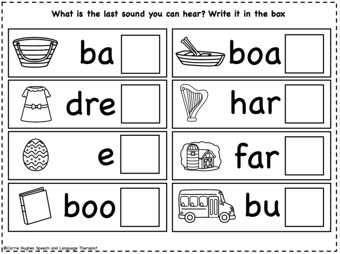 Engaging silent final consonant practice for early readers Colorful worksheet for second graders focusing on silent final consonants